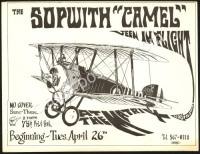 1966 Sopwith Camel Matrix Poster