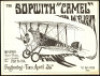 1966 Sopwith Camel Matrix Poster