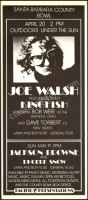 Joe Walsh Bob Weir Santa Barbara Poster