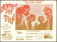 Scarce AOR 3.54 Grateful Dead Shrine Handbill