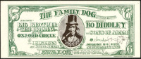 Signed FD-19 Family Dog Handbill