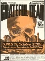 Scarce AOR 4.238 Grateful Dead Barcelona Poster