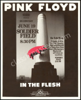 1977 Pink Floyd Soldier Field Poster