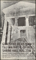 Rare 1968 Grateful Dead Shrine Auditorium Handbill