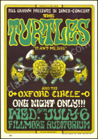 Scarce Original BG-15 Turtles Poster