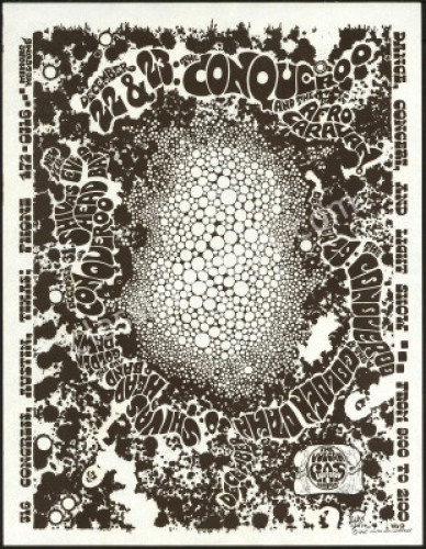 Rare VG-9 Psycho Bubbles Vulcan Gas Handbill