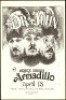 Scarce 1974 Dr. John Armadillo Poster