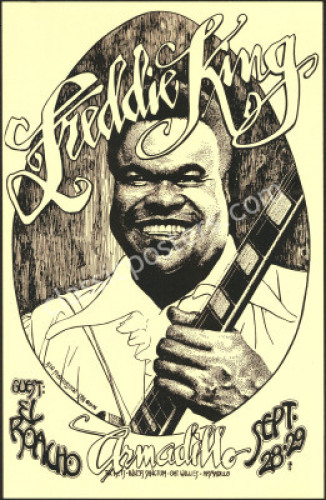 Popular Freddie King Austin Poster