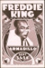 1975 Freddie King Armadillo Poster