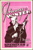 Wonderful Johnny Winter Armadillo Poster
