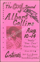 Signed Albert Collins Antones Poster