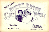 Scarce 1977 Buddy Guy Antones Poster