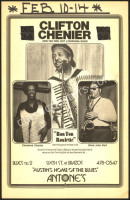 Clifton Chenier Antones Poster