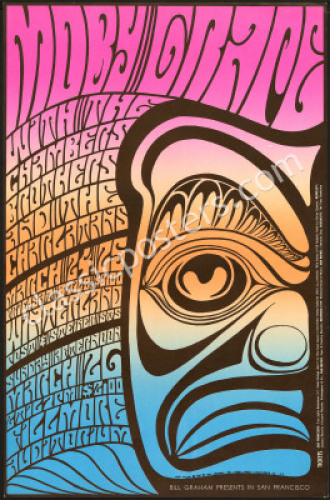 BG-56 Moby Grape Fillmore Poster