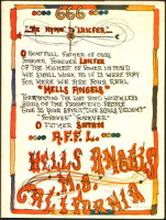1968 Freewheelin‚Äô Franks Hymn to Lucifer Booklet