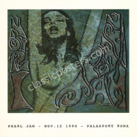 Scarce Pearl Jam Rome Poster