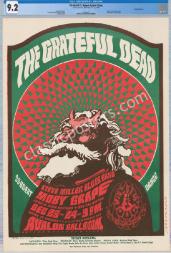 Certified FD-40 Hippie Santa Poster