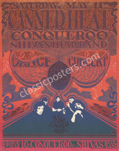 Attractive VG-21 Vulcan Gas Canned Heat Poster