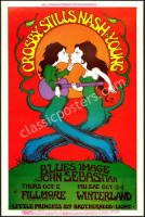 Elusive Near Mint BG-194 CSNY Poster