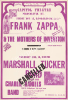 Frank Zappa Capital Theater Poster