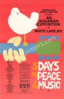 Signed Large-Size AOR 3.1 Woodstock Poster
