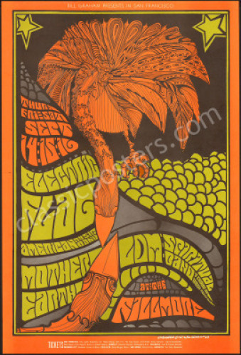 Colorful BG-83 Mike Bloomfield Poster