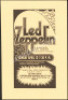 Scarce 1970 Led Zeppelin Minnesota Handbill