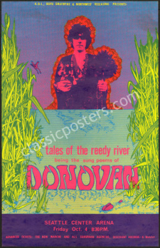 Rare Donovan Seattle Poster