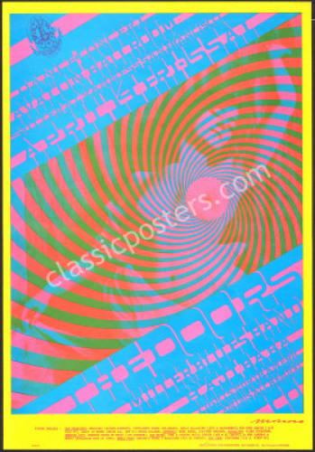 Scarce Original FD-57 The Doors Poster