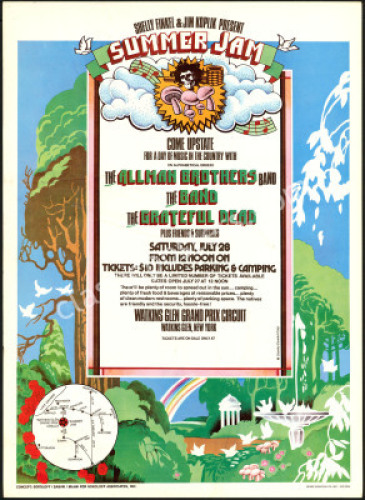 Original AOR 4.321 Watkins Glen Poster