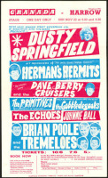 Scarce 1965 Herman's Hermits Handbill