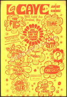 Rare 1968 La Cave Big Brother Handbill