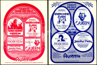 A Pair of Queen Las Vegas Handbills