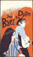 Popular AOR 1.101 Bob Dylan Joan Baez Handbill