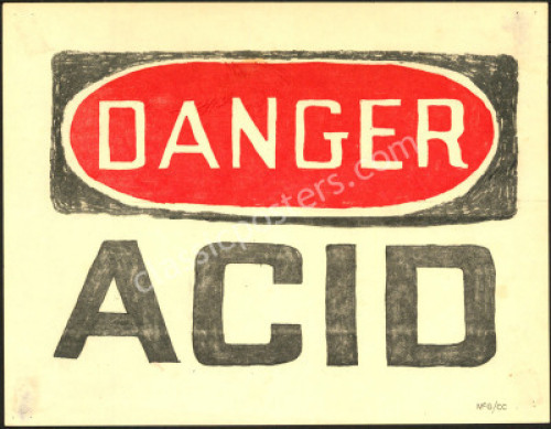 Interesting "Danger Acid" Sign