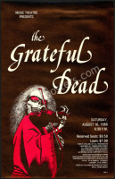 1980 Grateful Dead Illinois Poster