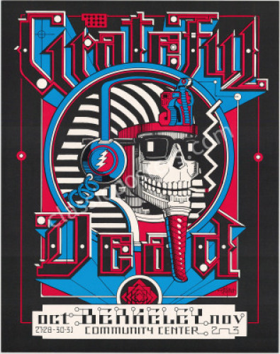 Popular 1984 Grateful Dead Berkeley Poster