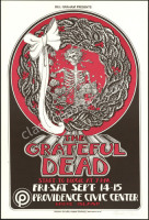 Signed Grateful Dead Providence Poster