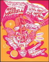 Scarce Hugh Masekela Fillmore Poster