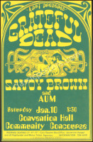 Rare AOR 4.120 Grateful Dead San Diego Handbill