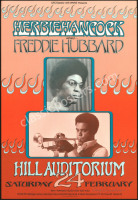 Signed Herbie Hancock Ann Arbor Poster