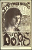 Scarce High-Grade The Doors Shrine Handbill