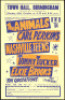 Rare 1964 Animals Carl Perkins Handbill