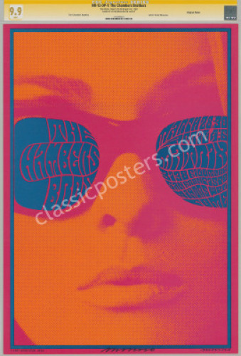 Exquisite Signed NR-12 Neon Rose Poster