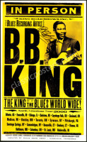 B.B. King 2000 North American Tour Poster