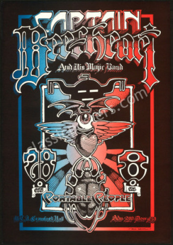 Beautiful AOR 4.125 Poster by Rick Griffin