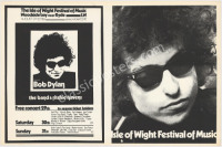 1969 Isle of Wight Bob Dylan Poster