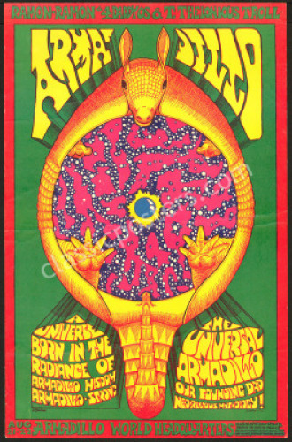 Attractive AOR 4.169 Armadillo Poster