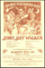 Scarce Jerry Jeff Walker Auditorium Shores Poster