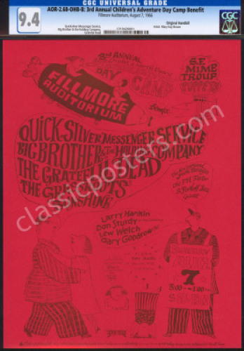 Rare AOR 2.68 Red Paper Variant Handbill